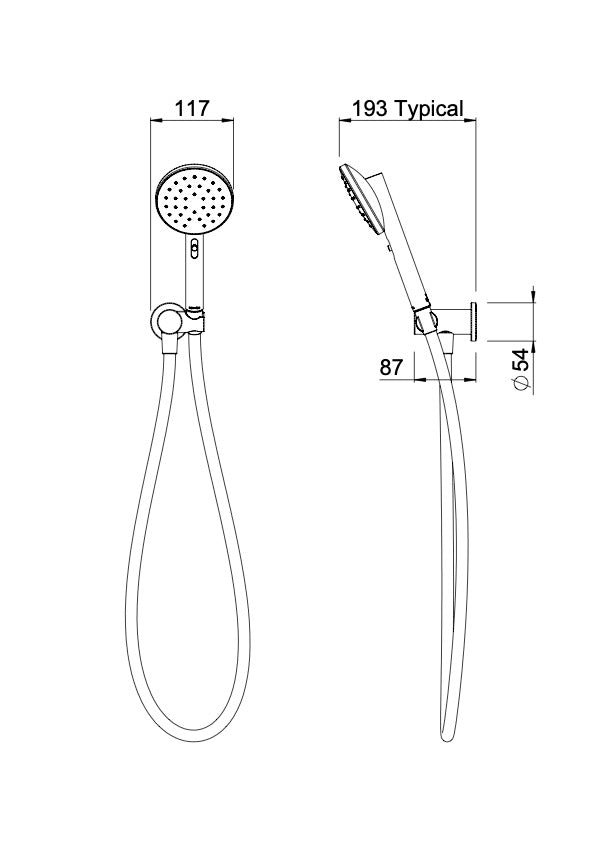 Methven Minimalist hand shower