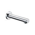 Radius bath spout